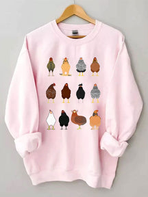 Huhn-Sweatshirt 