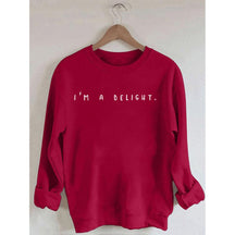 Sweat-shirt imprimé I'm A Delight