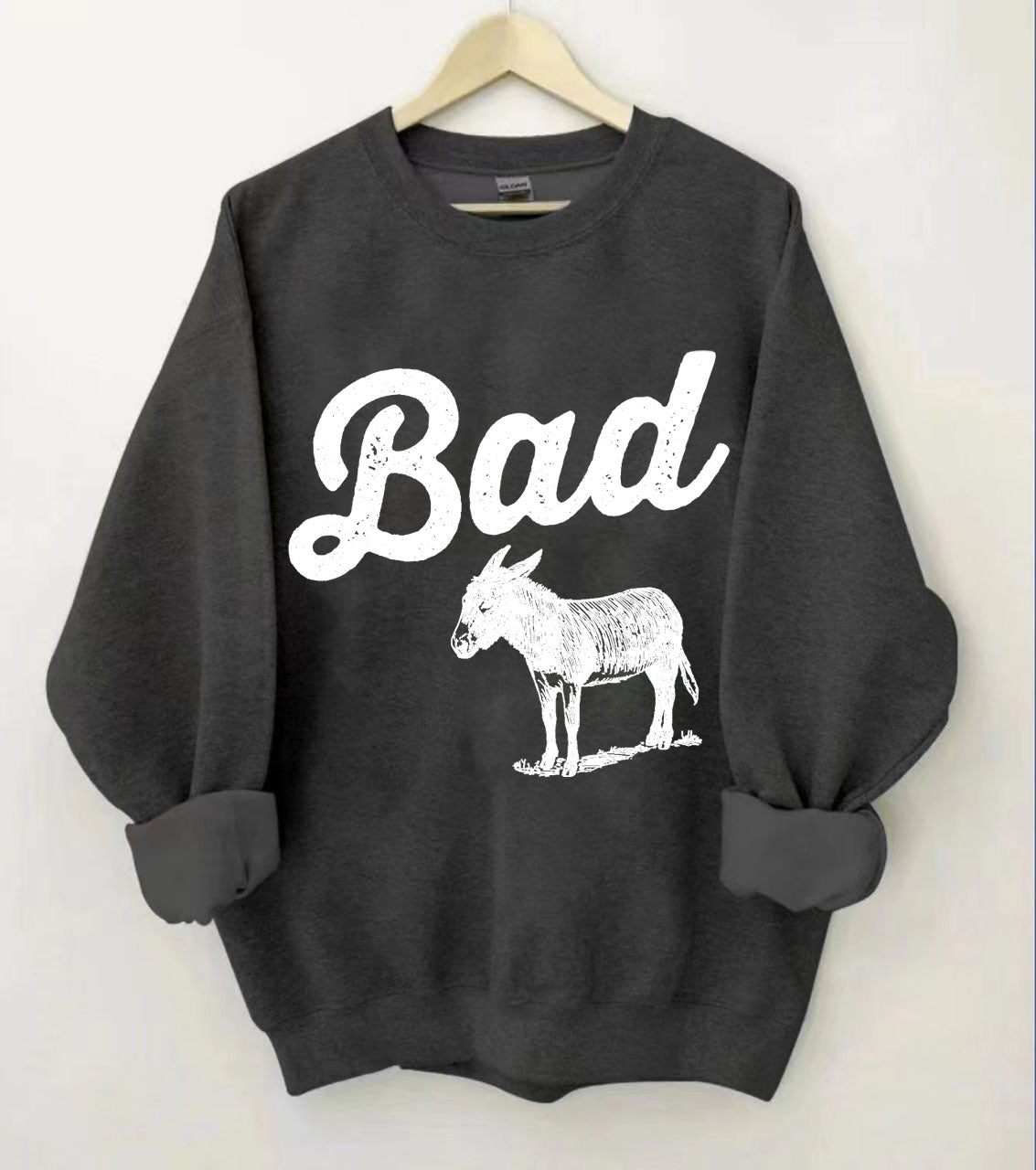 Sweat-shirt mauvais âne 