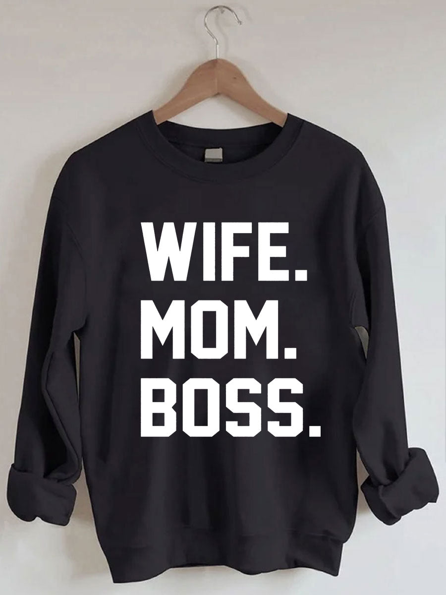Sweat-shirt Femme Maman Patron 