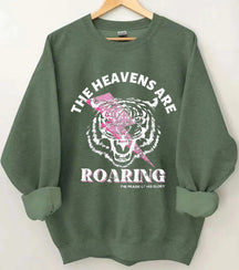 Die Himmel brüllen das Lob deines Glory-Sweatshirts 