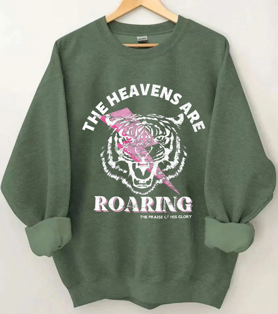 Die Himmel brüllen das Lob deines Glory-Sweatshirts 