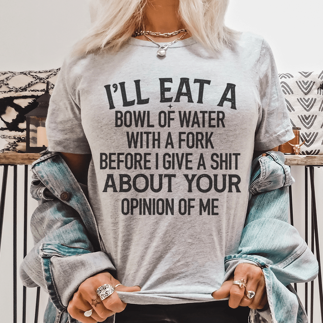 Bowl Of Water T-shirt