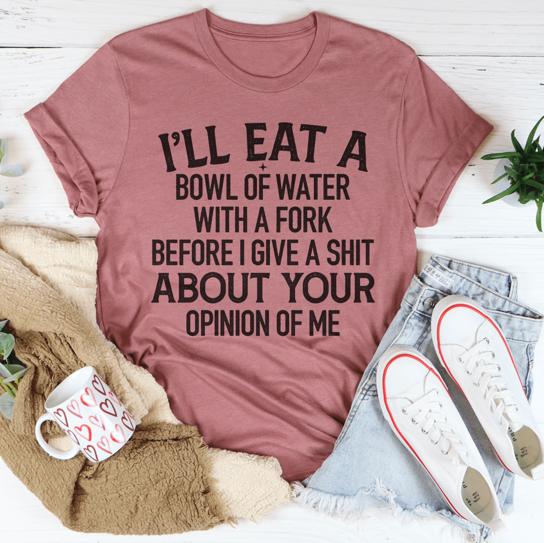 Bowl Of Water T-shirt