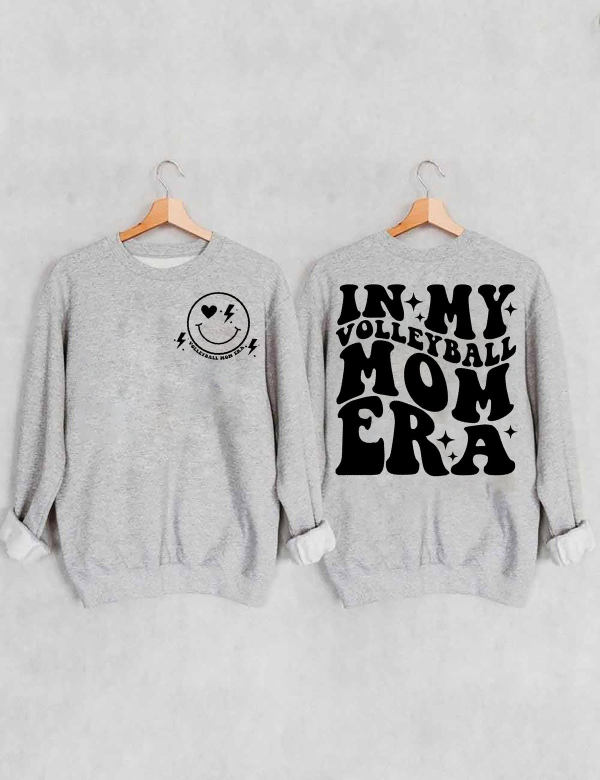 In meinem Volleyball-Mama-Ära-Sweatshirt