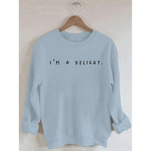 Sweat-shirt imprimé I'm A Delight