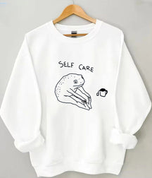 Selbstpflege-Sweatshirt 