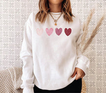 Valentinstag-Herz-Sweatshirt