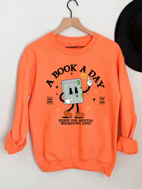 Ein Buch-ein-Tag-Sweatshirt