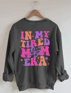 In meinem müden Mama-Ära-Sweatshirt
