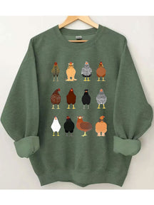 Huhn-Sweatshirt 