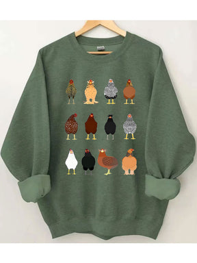 Huhn-Sweatshirt 