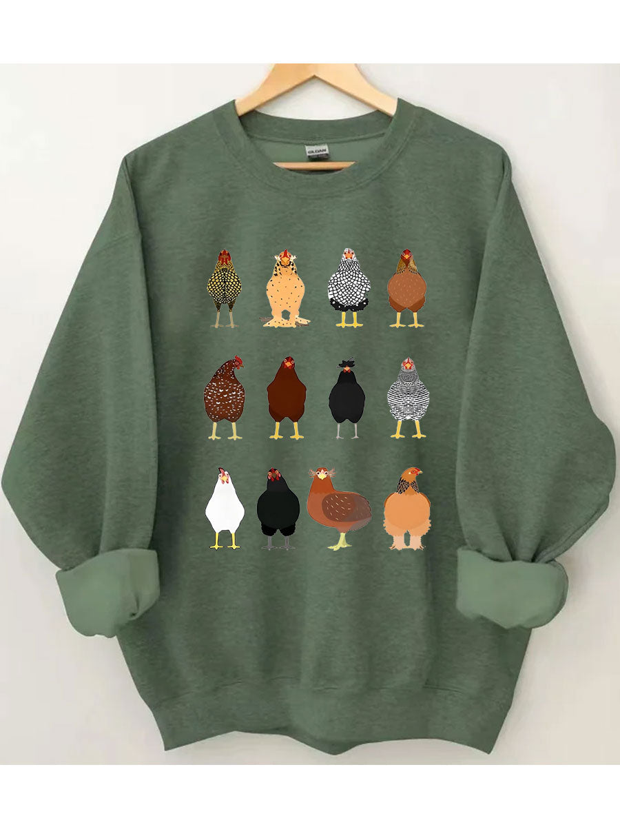 Huhn-Sweatshirt 