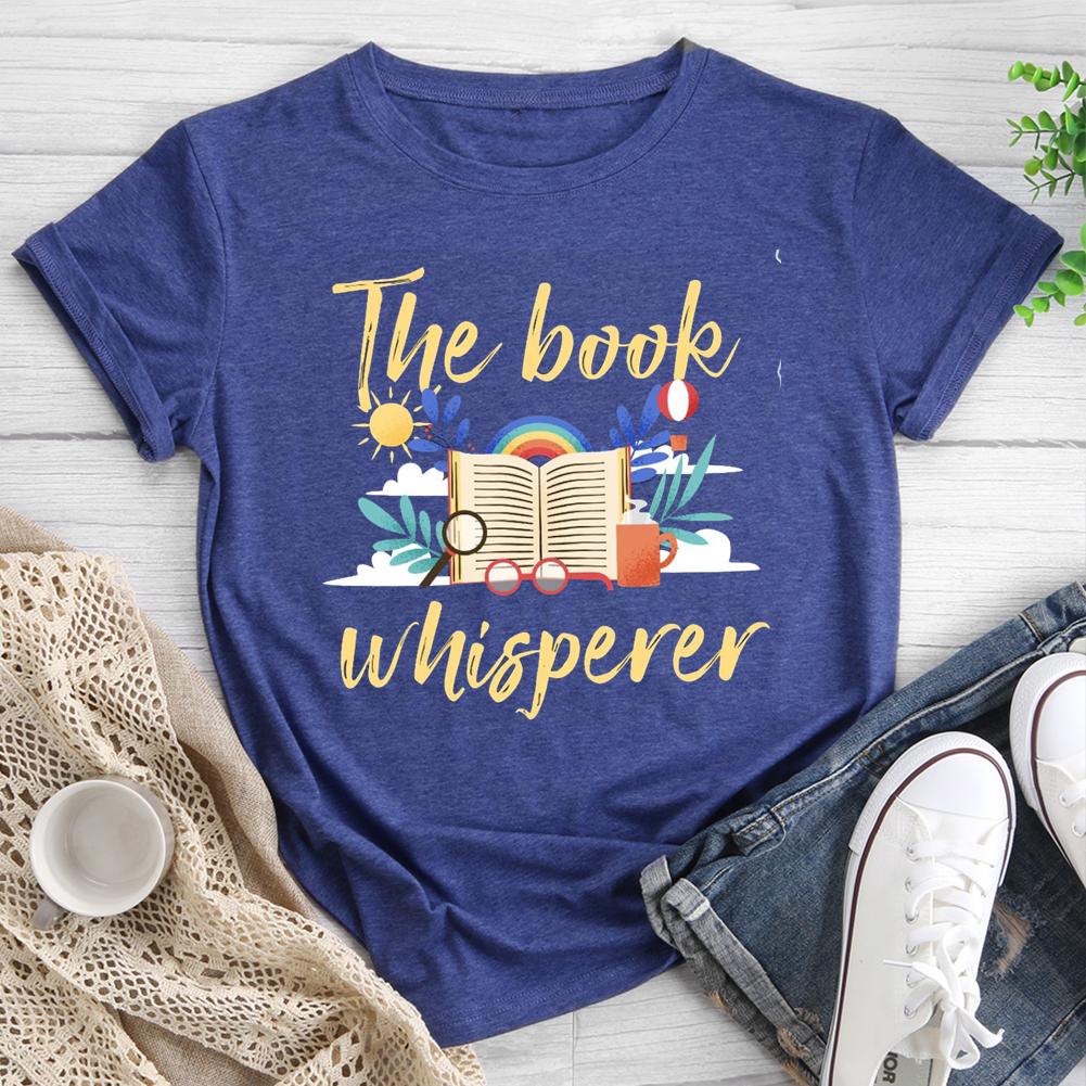 T-shirt col rond Book Whisperer