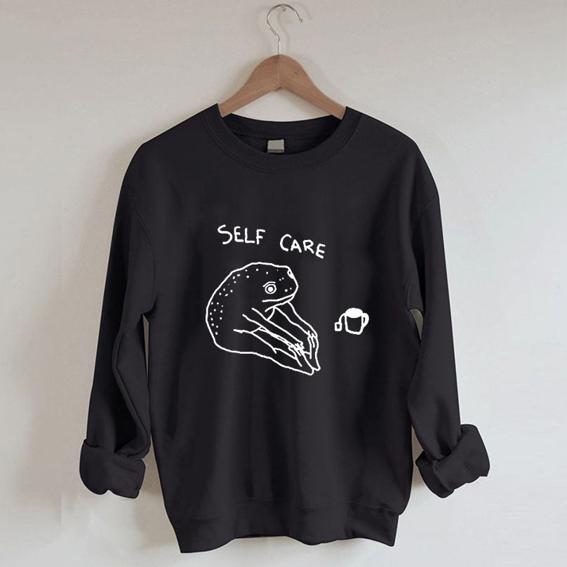 Selbstpflege-Sweatshirt 
