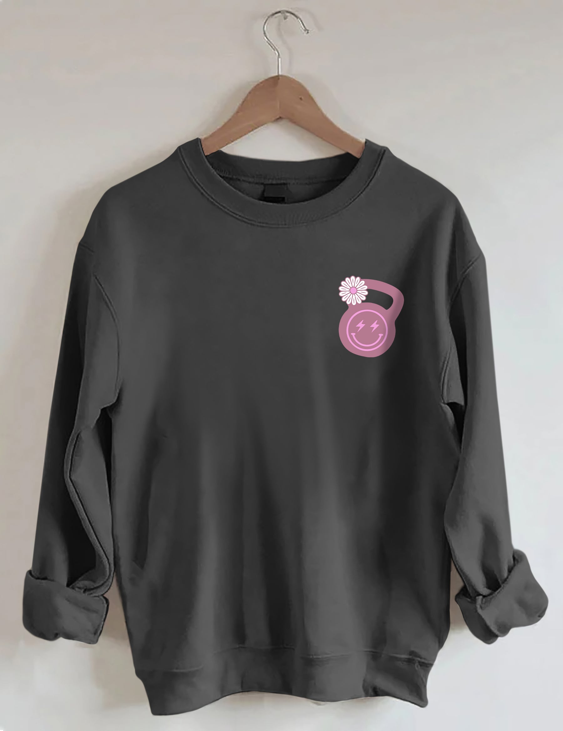 Sweat-shirt de couverture de pompe de maman musculaire