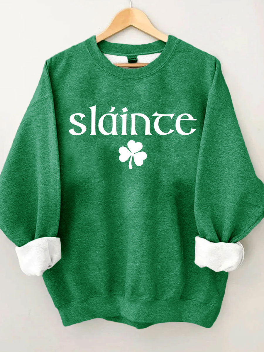 Slainte St. Patrick's Day Sweatshirt