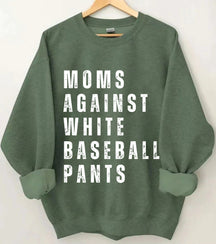 Sweat-shirt maman baseball