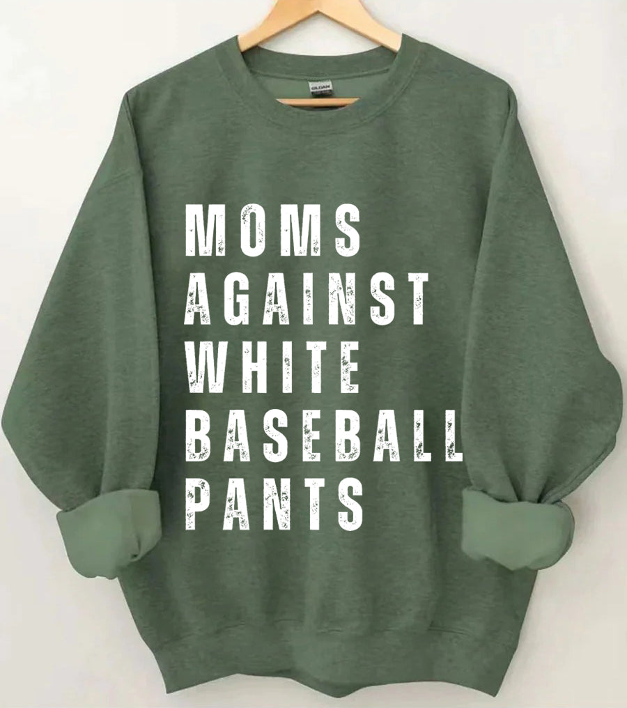 Sweat-shirt maman baseball