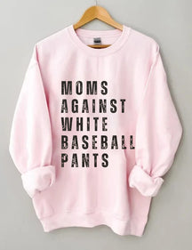 Sweat-shirt maman baseball