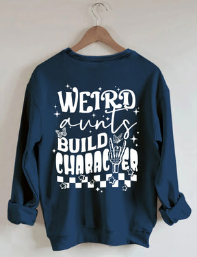 Sweat-shirt de personnage de construction de tantes étranges