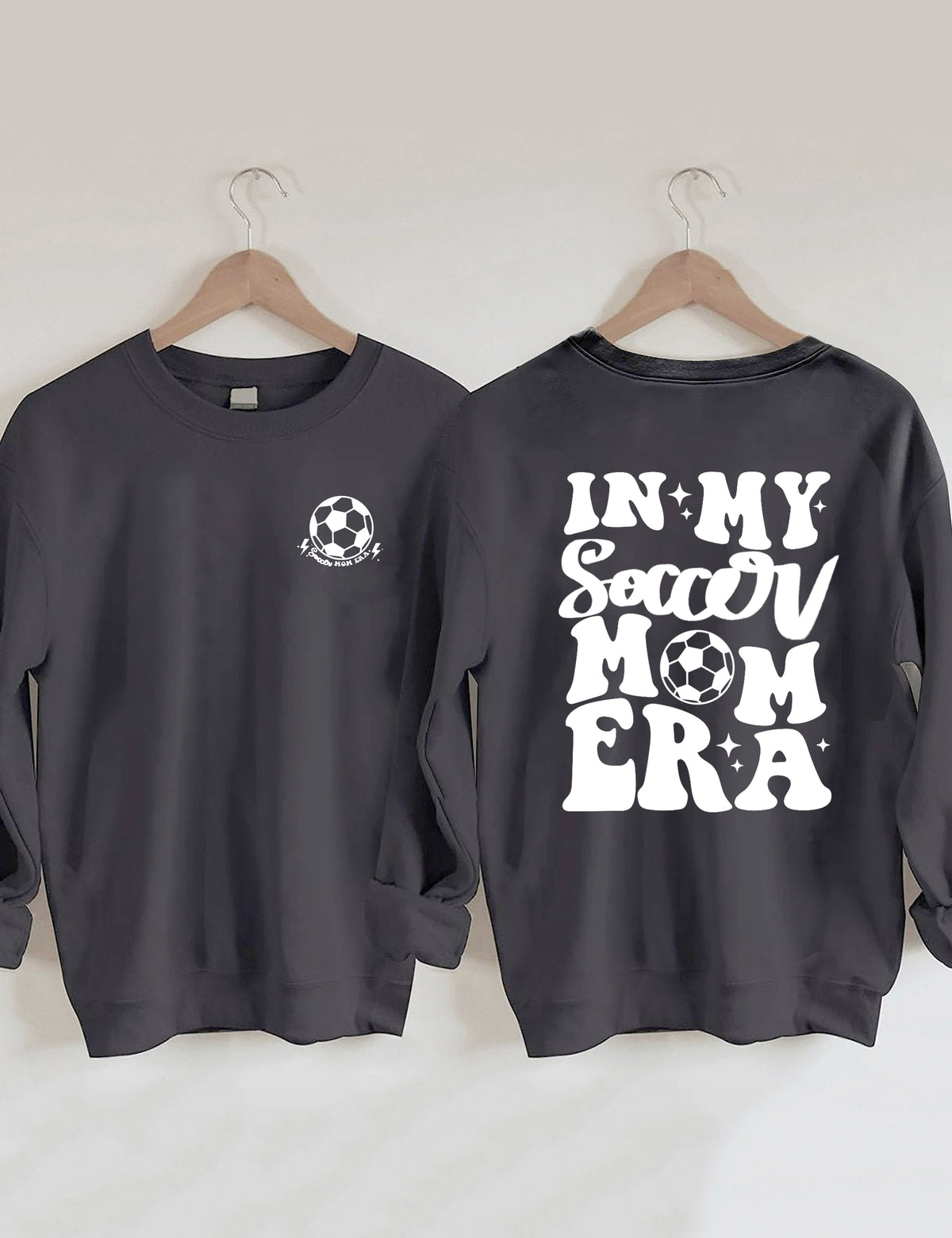 Sweat-shirt Dans mon ère de maman de football