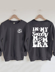 Sweat-shirt Dans mon ère de maman de football