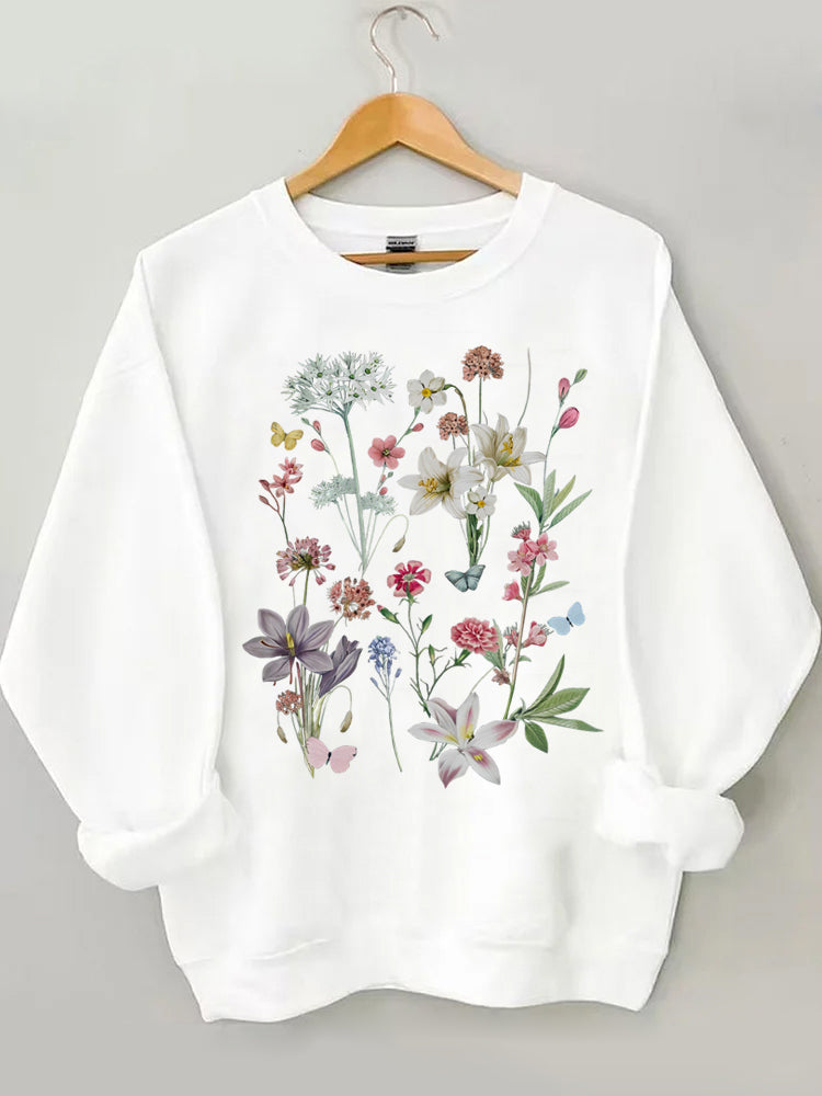 Sweat Botanique Vintage