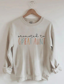 Zum Großtante-Sweatshirt befördert