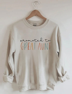 Zum Großtante-Sweatshirt befördert