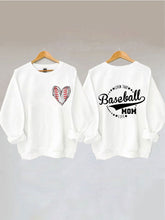 Sweat-shirt Livin' That Baseball Mom Life