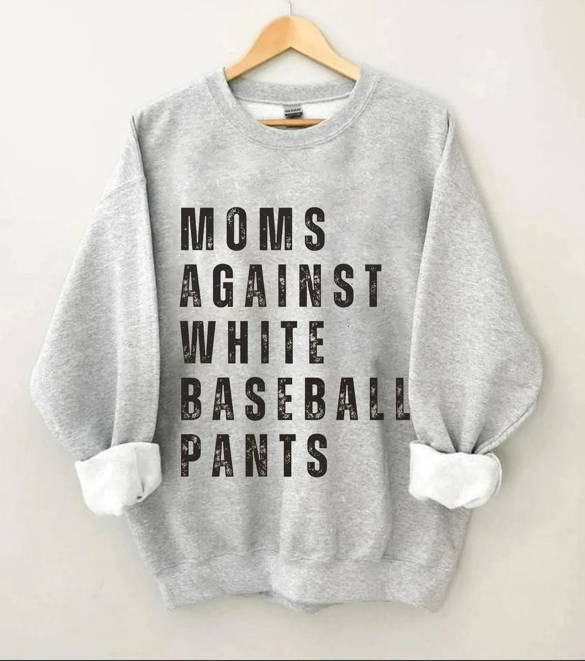 Sweat-shirt maman baseball