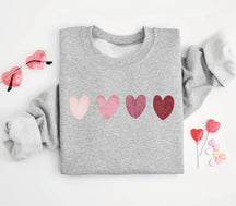 Valentinstag-Herz-Sweatshirt