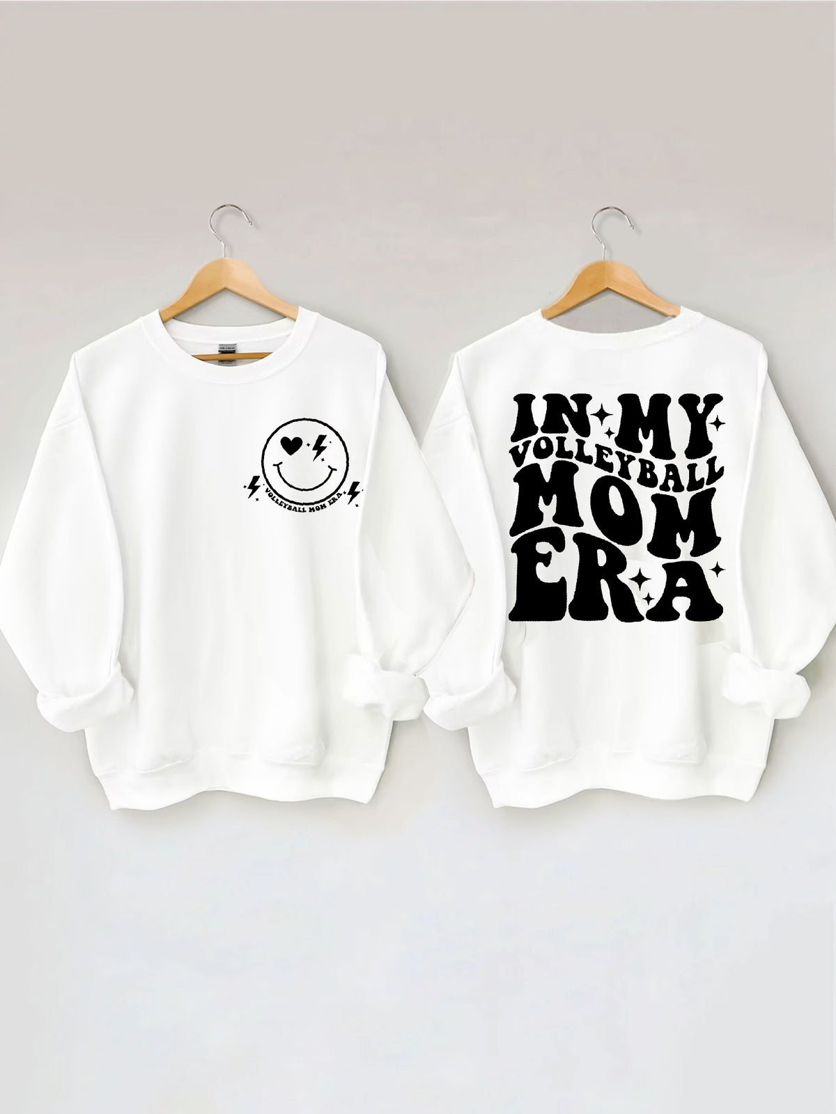 In meinem Volleyball-Mama-Ära-Sweatshirt