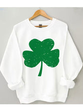 St. Patrick's Day Kleeblatt-Sweatshirt
