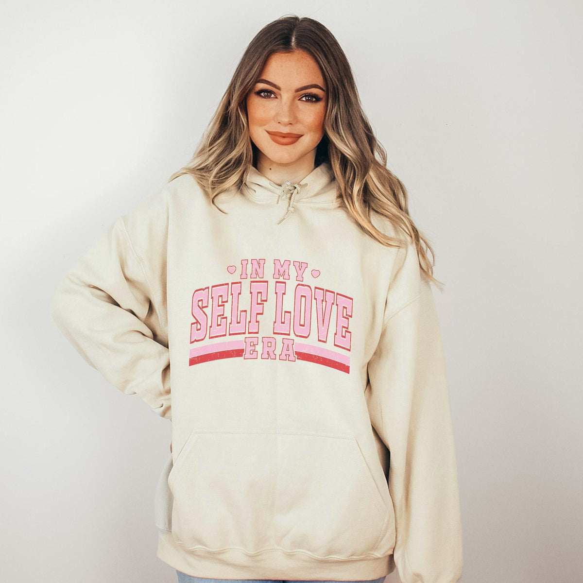 In My Self Era Valentines Grafik-Hoodie