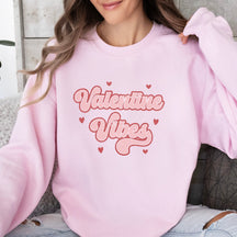 Valentine Vibes Valentines Grafik-Sweatshirt
